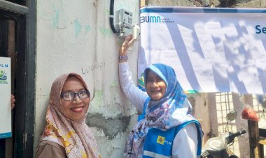 Sambungan Listrik Gratis Bagi 147 Warga Kurang Mampu