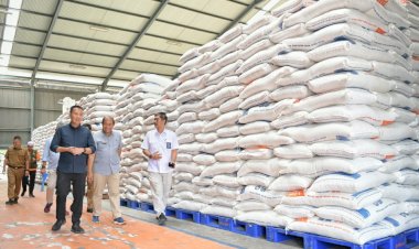 Stok Beras di Jabar Aman