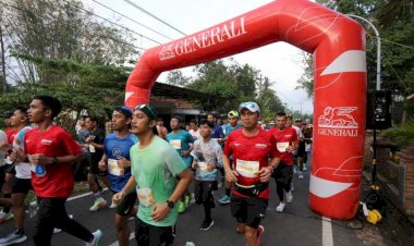 Generali Indonesia Lindungi 10 Ribu Pelari Lokal dan Mancanegara di Borobudur Marathon 2023