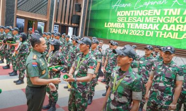 Senjata dan Munisi Pindad Dukung TNI AD Raih Juara Umum AARM ke-31 di Thailand