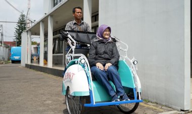 Becak Listrik, Pilihan Sarana Transportasi Ramah Lingkungan