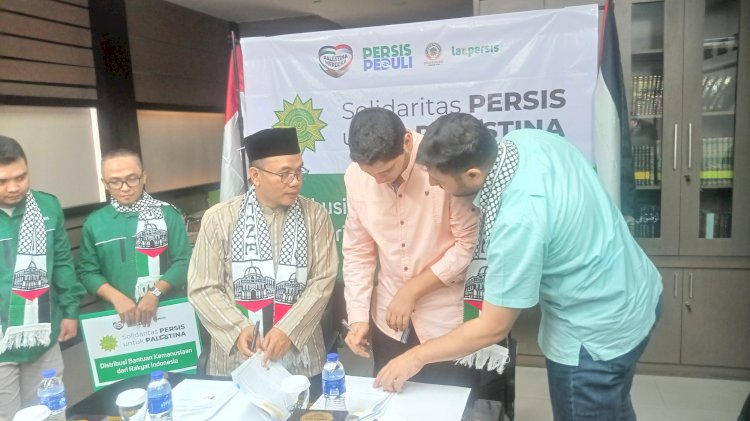 Lagi, PP Persis Salurkan Bantuan Kemanusiaan Bagi Palestina