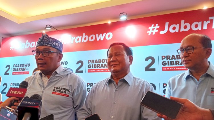 Terpilih Jadi Ketua TKD Jabar, Ridwan Kamil Optimis Prabowo-Gibran Menang Satu Putaran