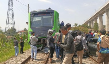 Daop 2 Bandung Terus Himbau Masyarakat Agar Tingkatkan Disiplin Berlalu Lintas di Perlintasan Sebidang