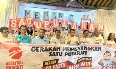 Nusantara Bangkit Optimis Pasangan Gemoy Memang Satu Putaran