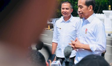 Jokowi Resmikan Jembatan Otista Kota Bogor