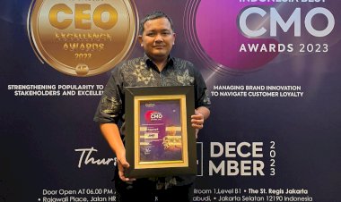JNE Raih Penghargaan Best Chief Marketing Officer Award 2023