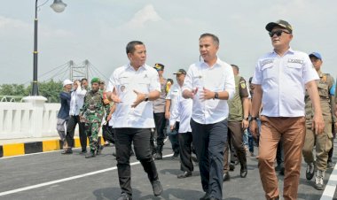 Bey Machmudin Resmikan Jembatan Walahar, Tingkatkan Aksesibilitas Masyarakat