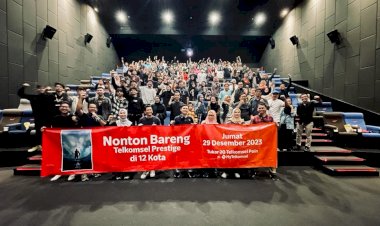 Pelanggan Setia, Telkomsel Nonton Bareng Film Aqua Man