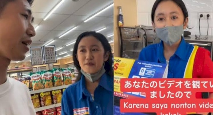 Viral Kasir Indomaret Jago Bahasa Jepang, Modal Nonton Anime Doang!