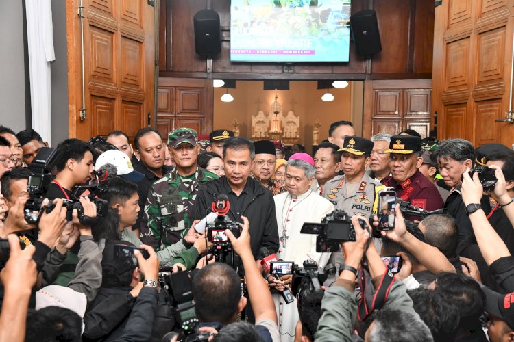 Bey Machmudin Pastikan Ibadah Natal Berjalan Lancar