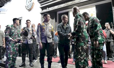 Bey Machmudin Patroli Gabungan di Malam Tahun Baru 2024