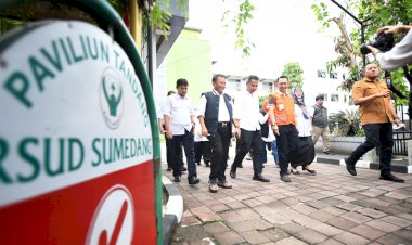 Bey Machmudin Pastikan Pasien RSUD Sumedang Tertangani Baik