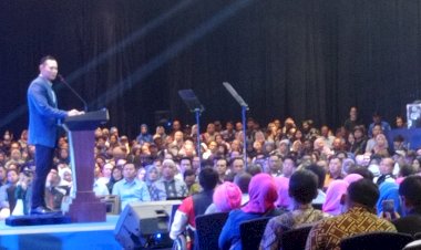 AHY Minta Dukungan Warga Bandung