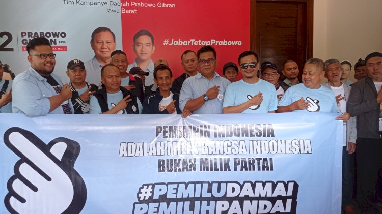 Lagi, TKD Prabowo-Gibran Jabar Raih Dukungan Relawan