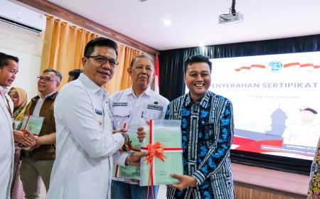 Kebut Pengamanan Aset, PLN UPT Bandung Lampaui Target Sertifikat Terbit