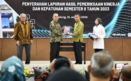 Terima LHP Kinerja dan Kepatuhan dari BPK, Bey: Dasar Tingkatkan Tata Kelola Keuangan Daerah