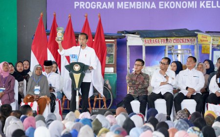Jokowi Kepincut Produk Nasabah PNM