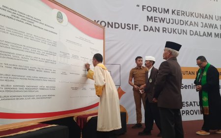 Jelang Pilpres, Tokoh Lintas Agama Deklarasi Pemilu Damai