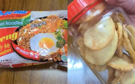 Ide Usaha Kripik Indomie! Cocok di lidah Orrang Indonesia Bahkan Mancanegara