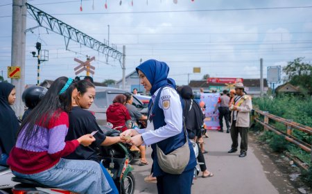 Kecelakaan Lalu Lintas di Perlintasan Kereta Api Masih Tinggi, KAI Commuter Lakukan Ini