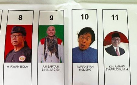Viral Foto Komeng di Surat Suara, Ini Penjelasannya