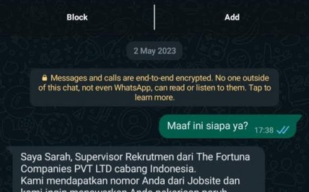Ciri-Ciri Modus Penipuan Lowongan Kerja Paruh Waktu