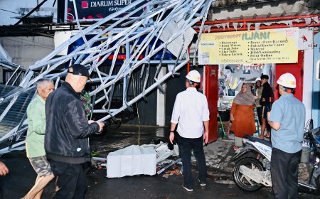 Tinjau Bencana Puting Beliung, Bey Machmudin Pastikan Penanganan Berjalan Optimal