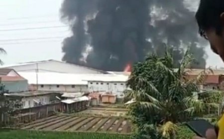 Kebakaran Pabrik Kahatex Tak Ada Korban Jiwa dan Luka