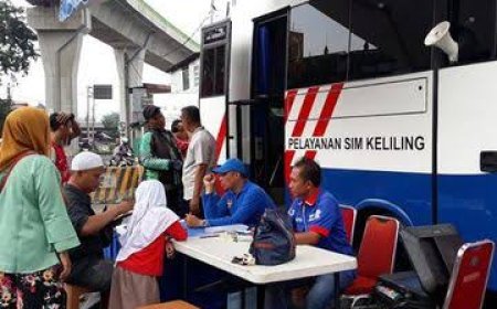 Jadwal SIM Keliling Bandung 4-9 Maret 2024