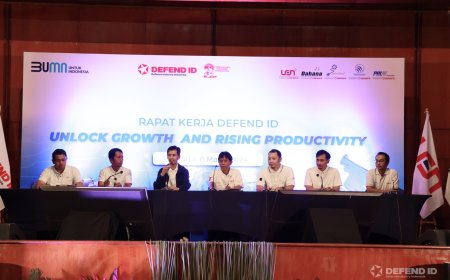 Tingkatkan Produktivitas dan Deteksi Risiko Perusahaan, Holding DEFEND ID Gelar Raker Kedua