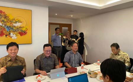 Hankook Research Korea dan Lembaga Survei Nasional Jajaki Kerjasama Riset Jangka Panjang