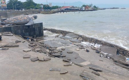 Evakuasi Warga Pesisir Palabuhanratu Selesai, Warga Terdampak Masih Tinggal di Pengungsian