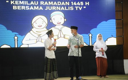 Penjabat Gubernur Bey Machmudin Apresiasi Jurnalis Santri IJTI