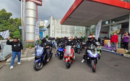 Jago Syariah Gandeng Komunitas Pengendara Motor Yamaha dalam Perjalanan Berbagi Kebaikan dan Edukasi Keuangan