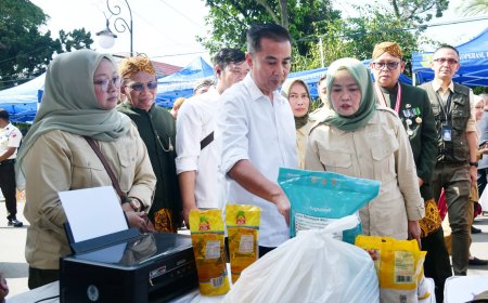 Jelang IdulFitri 2024, Operasi Pasar Bersubsidi Sambangi Kota Sukabumi