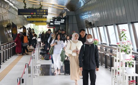 125.444 Pemudik Berangkat dari Daop 2 Bandung