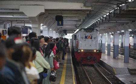 Tiket Mudik Lebaran Daop 2 Bandung Sudah Terjual 80 Persen