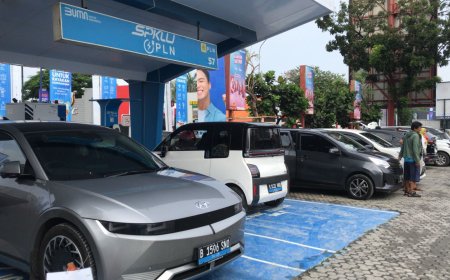 Jelang Arus Balik Lebaran, Rest Area  Karawang Jadi SPKLU Terlaris ke-4 se-Indonesia