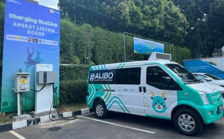 SPKLU Khusus Angkot Listrik di Kota Bogor Resmi Beroperasi