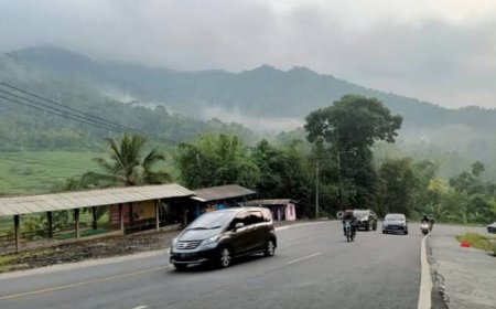 Viral YouTuber Teriak Wan Hay di Jalur Gentong Tasikmalaya-Garut