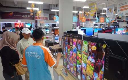 Penjualan Produk Elektronik Log In Megastore Makin Moncer