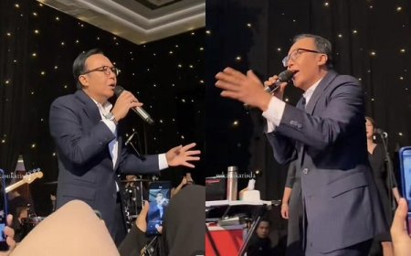 Ari Lasso Mendadak Konser di Resepsi Pernikahan