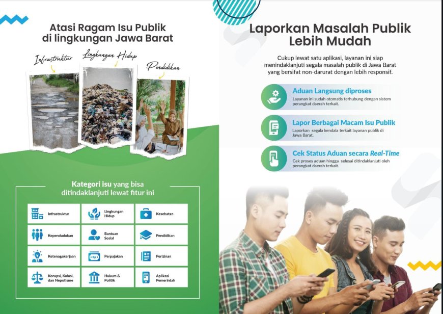 Aduan Masyarakat Lewat Sapawarga kepada Pemdaprov Jabar Sudah Dituntaskan