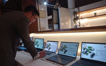 Acer Hadirkan Laptop Berteknologi AI