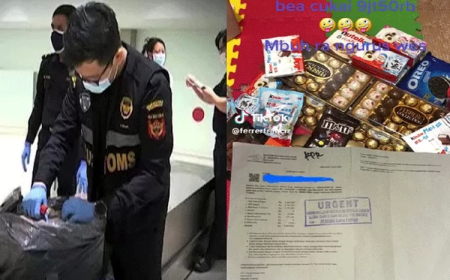 Beli cokelat Rp1 juta dari luar negeri, TKW ini ngamuk harus bayar pajak Bea Cukai Rp9 juta