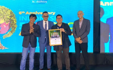 JNE Raih Penghargaan The Iconomics Indonesia Best 50 CSR Awards 2024