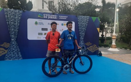 Cycling de Jabar Jadi Ajang Persiapan Atlet Jelang Kejurnas Balap Sepeda 2024