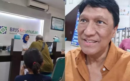 Ikang Fawzi Antre Pelayanan BPJS Kesehatan Tangsel Seharian