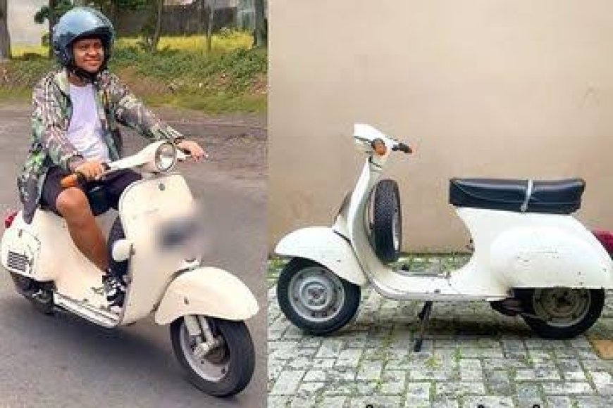 Vespa Darling 50S Milik Almarhum Babe Cabita Dilelang Untuk Pembangunan Masjid dan Pesantren